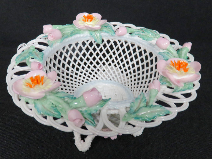 Celtic Weave Floral Basket