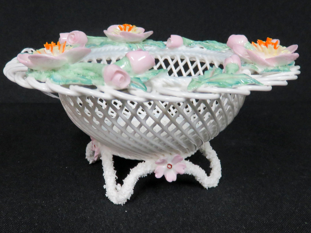 Celtic Weave Floral Basket