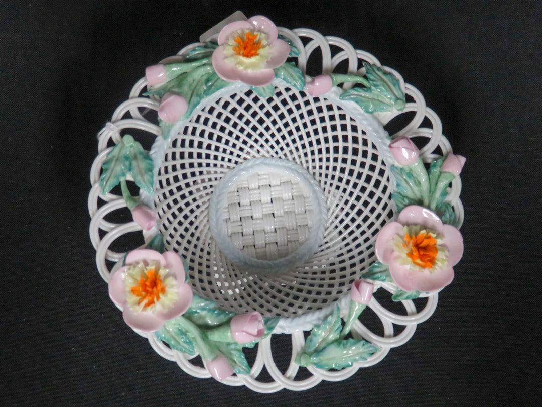 Celtic Weave Floral Basket