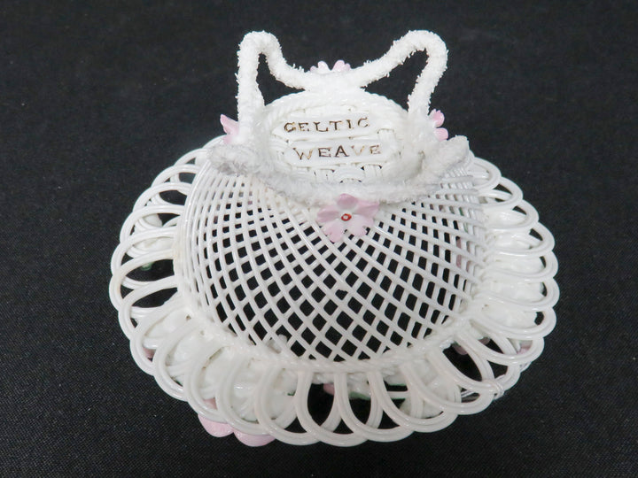 Celtic Weave Floral Basket