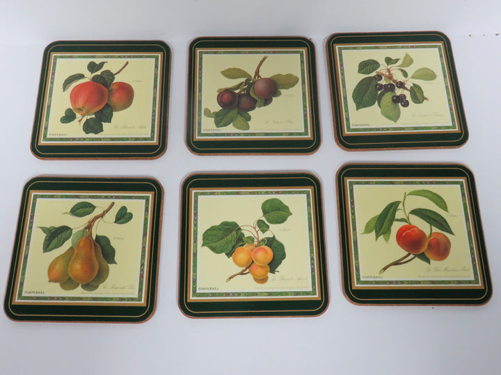 Pimpernel "Hooker Fruit" Coasters