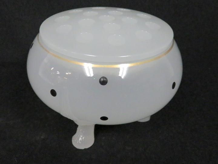 Opalescent Footed Vase