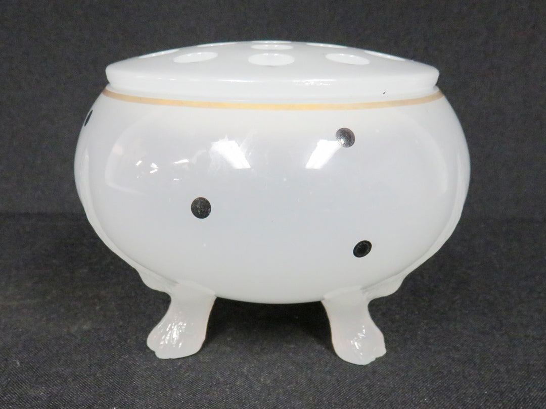 Opalescent Footed Vase