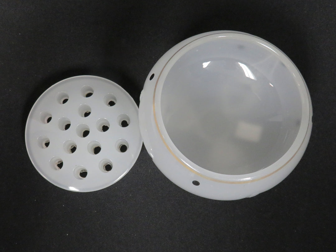 Opalescent Footed Vase