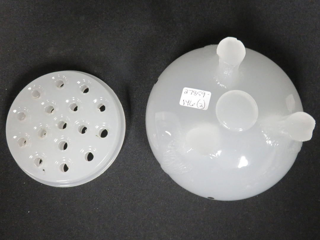 Opalescent Footed Vase