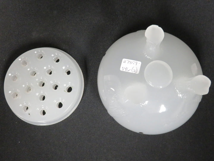 Opalescent Footed Vase