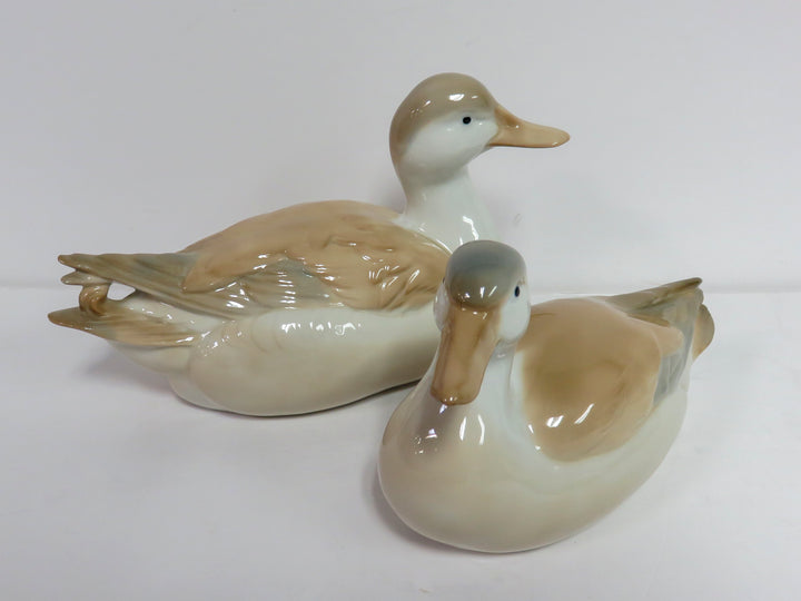 Pair of Otagiri Mallard Duck Figurines