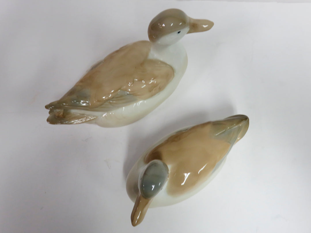 Pair of Otagiri Mallard Duck Figurines