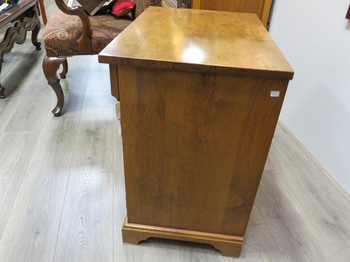 Wooden Chest with Louvered Doors