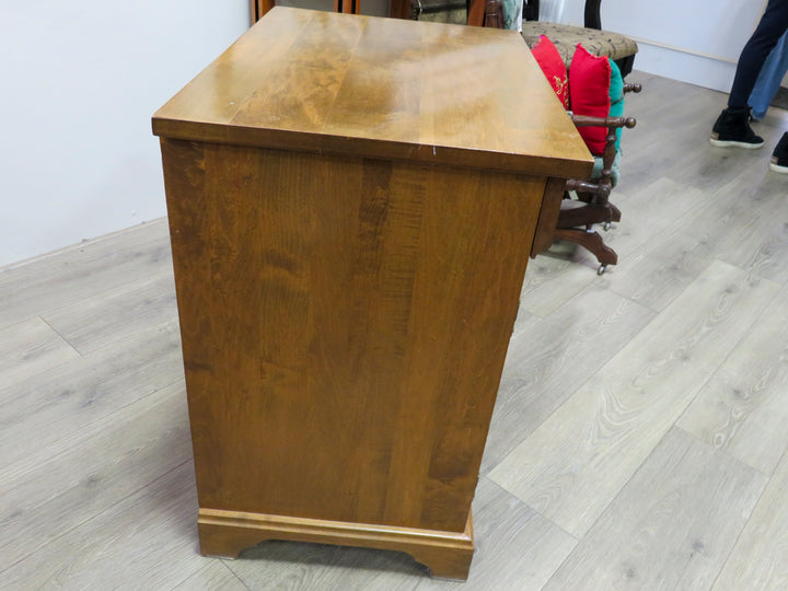 Wooden Chest with Louvered Doors