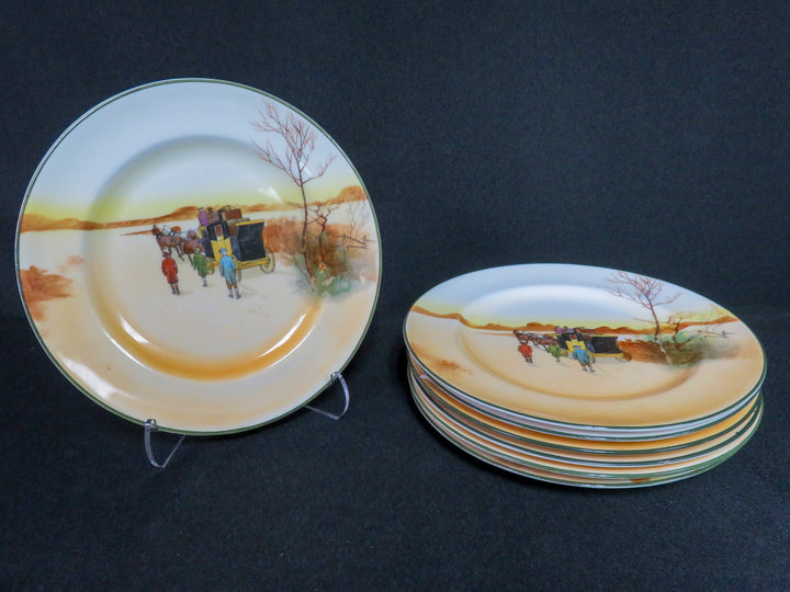 Royal Doulton Coaching Days Plates