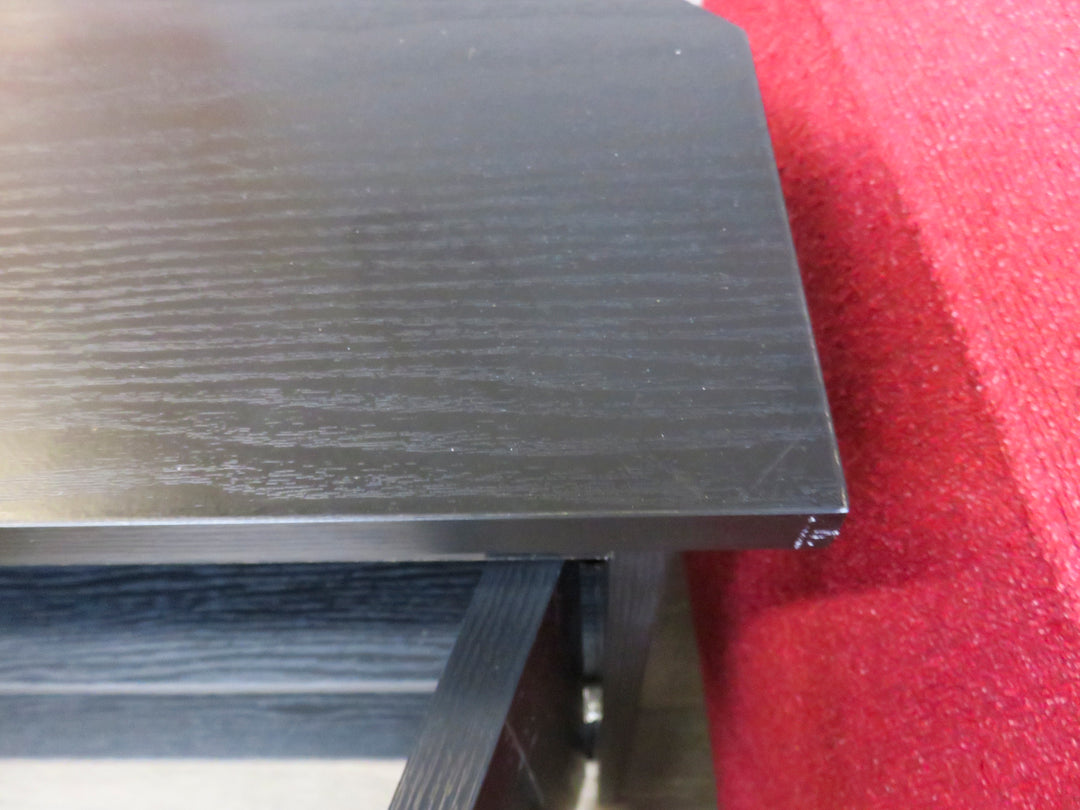 Black Corner Media Cabinet