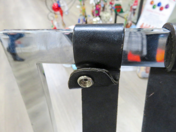 Vintage Black Leather Barcelona Chair