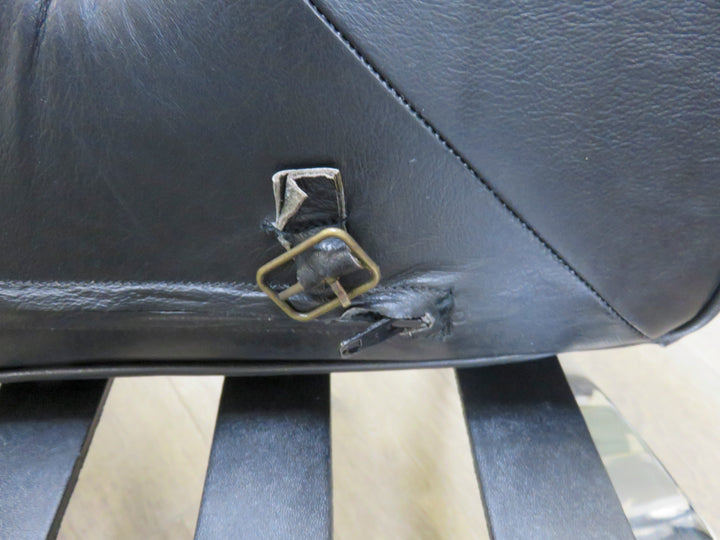 Vintage Black Leather Barcelona Chair