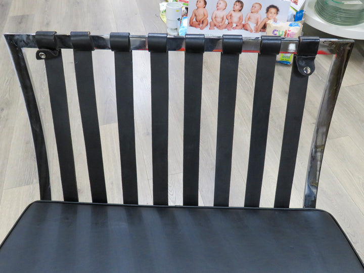 Vintage Black Leather Barcelona Chair