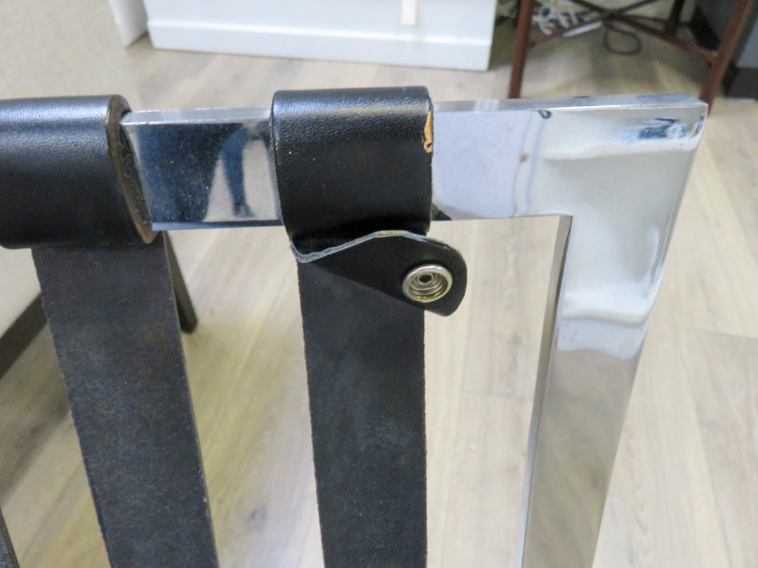 Vintage Black Leather Barcelona Chair