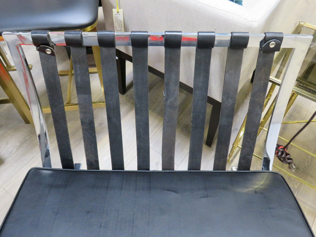 Vintage Black Leather Barcelona Chair