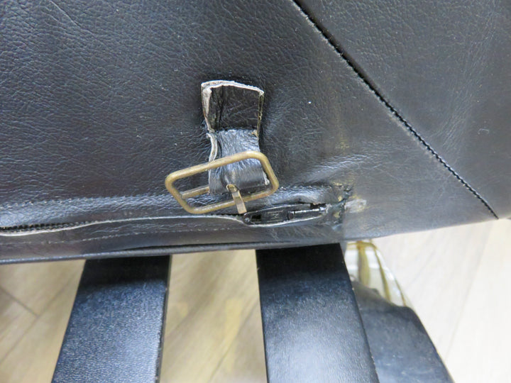 Vintage Black Leather Barcelona Chair