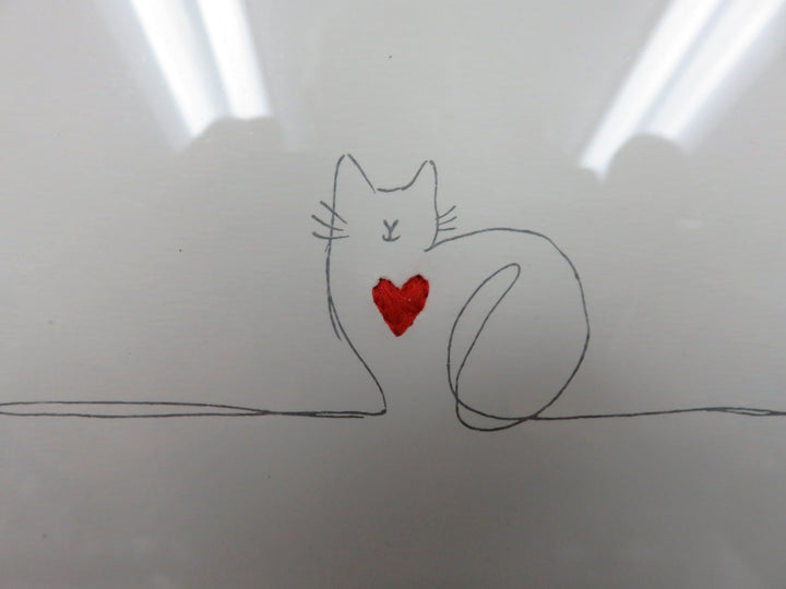 "Cat Love" Art Print