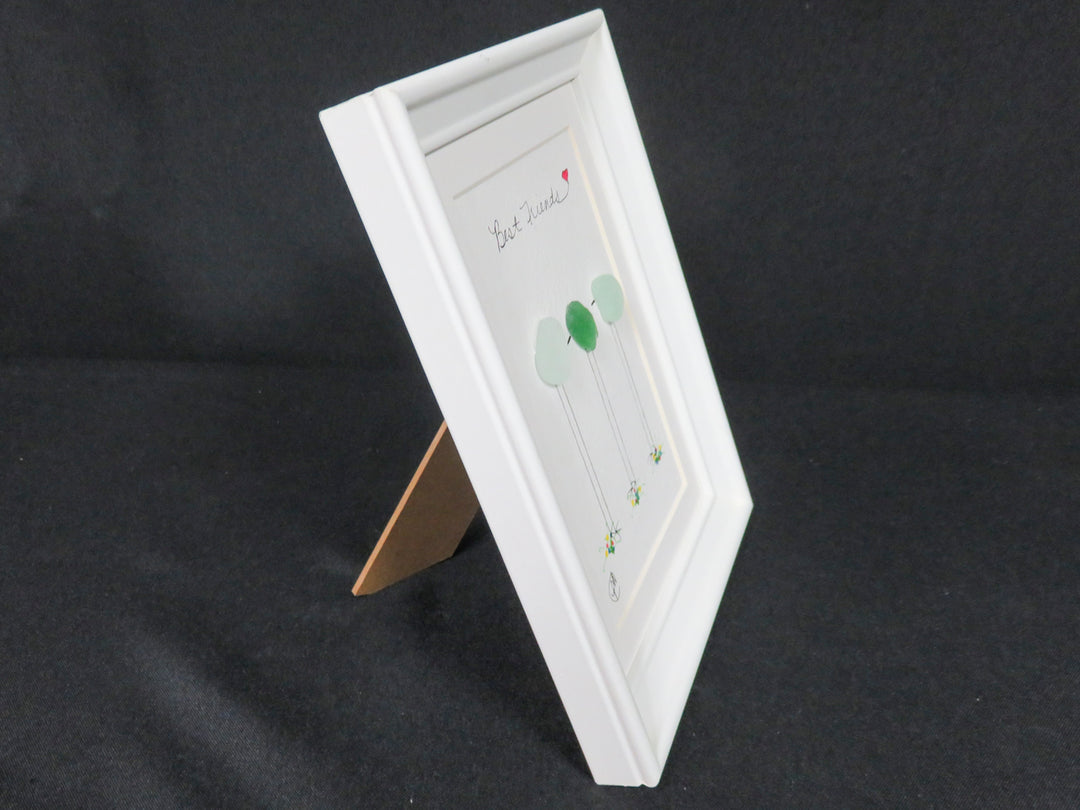 Sea Glass Best Friends Art