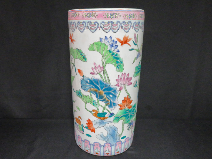 Famille Rose Umbrella Stand