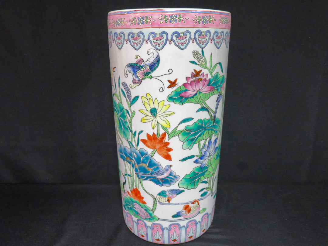 Famille Rose Umbrella Stand