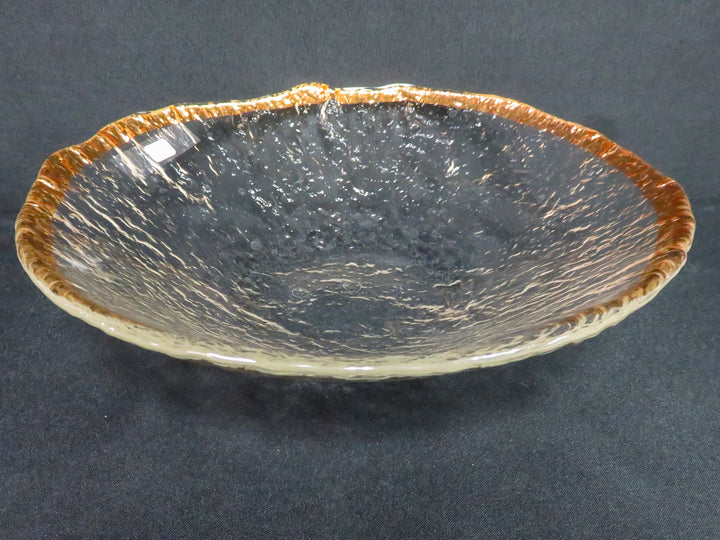 Gold Rimmed Decorative Bowl