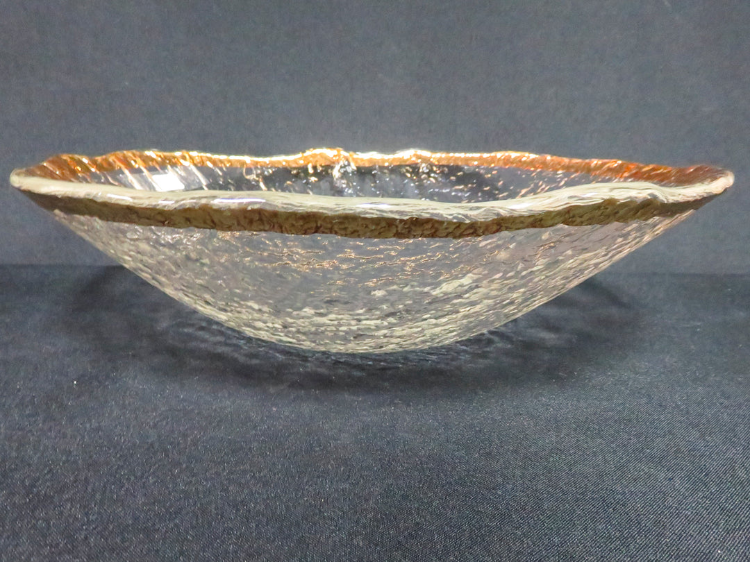 Gold Rimmed Decorative Bowl