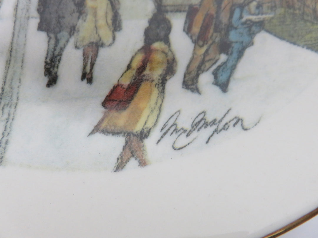 Mark McMahon Chicago Scenes Plates