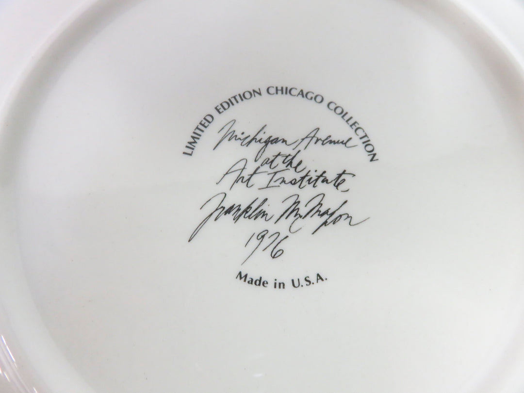 Mark McMahon Chicago Scenes Plates