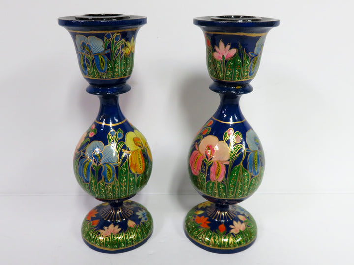 Hand Painted Candleholders