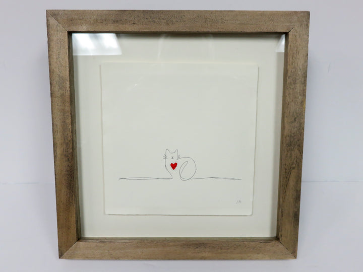 "Cat Love" Art Print