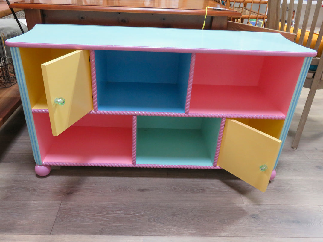 Hand Painted Childrens Bookcase