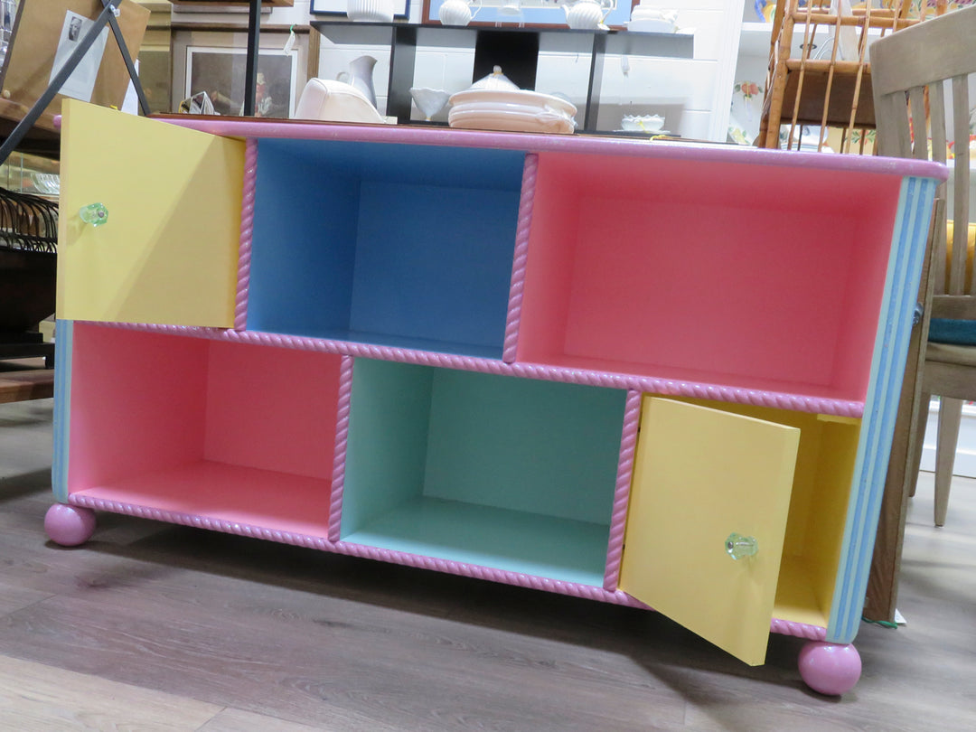 Hand Painted Childrens Bookcase