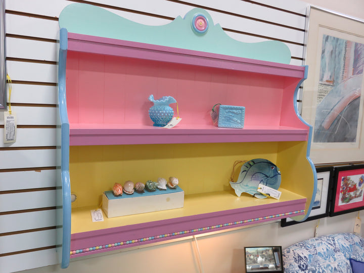 Hand Painted Wall Shelf