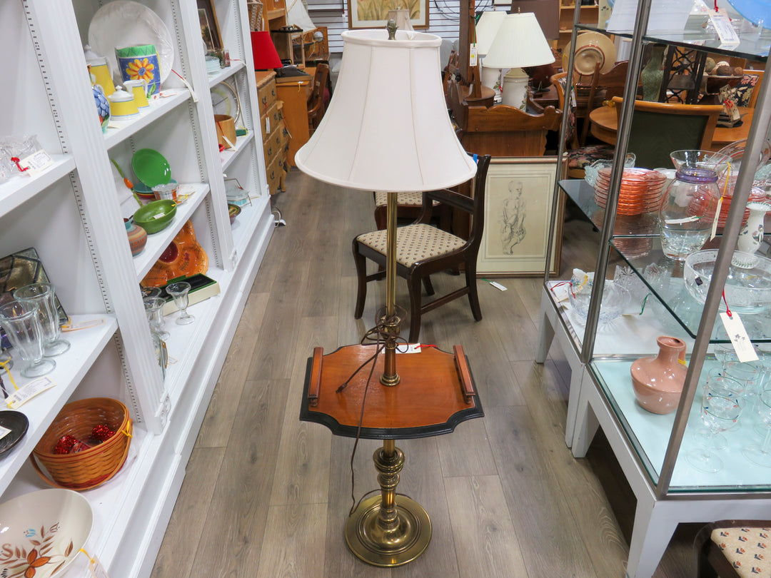 Floor Lamp with Table