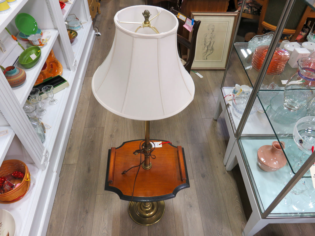 Floor Lamp with Table