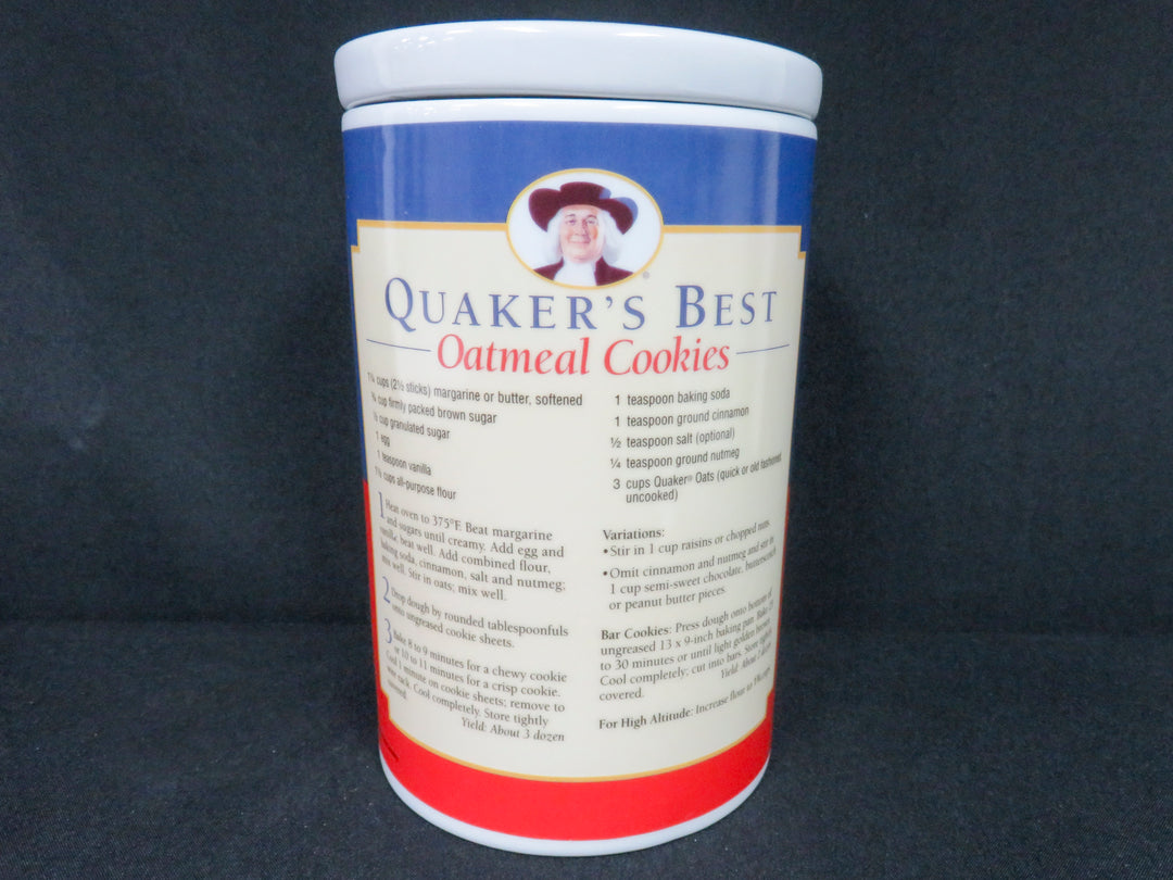 Quaker Oats Cookie Jar