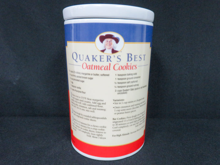 Quaker Oats Cookie Jar