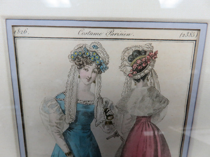 Women's Parisian Fashion Print