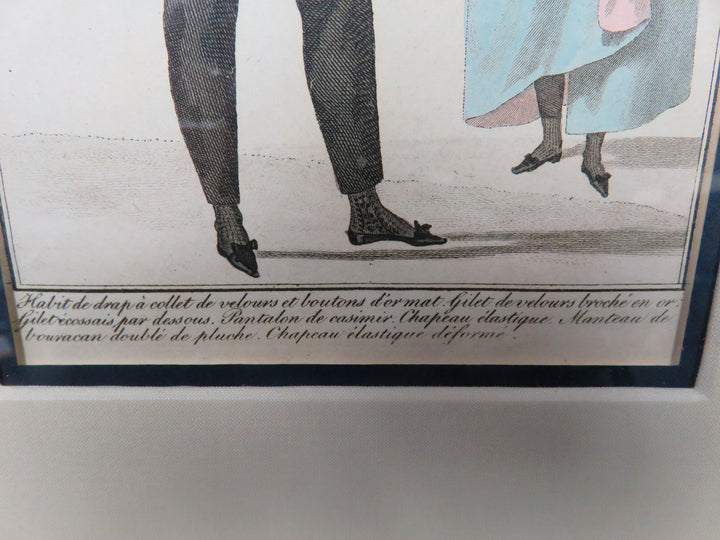 Men's Parisian Fashion Print