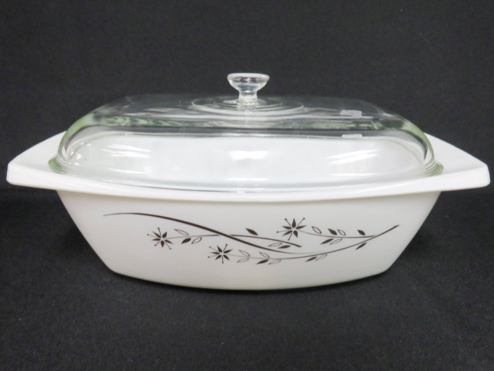 Pyrex Lidded Golden Honeysuckle Casserole
