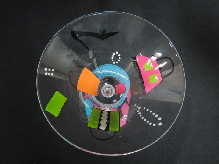 Lolita Hand Painted Martini Glasses