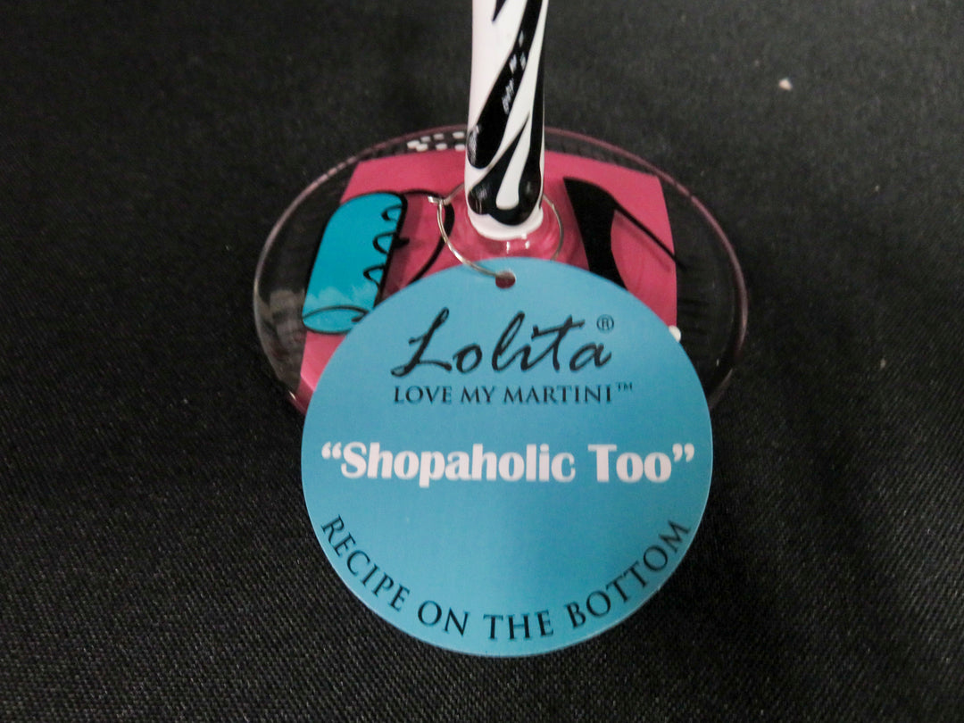 Lolita Hand Painted Martini Glasses