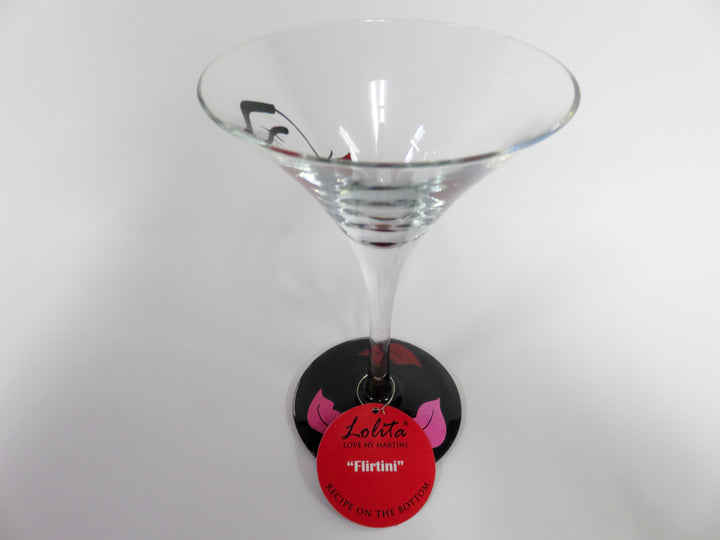 Lolita Hand Painted Martini Glasses