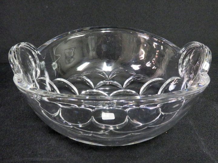 Bubble Bottom Crystal Serving Bowl