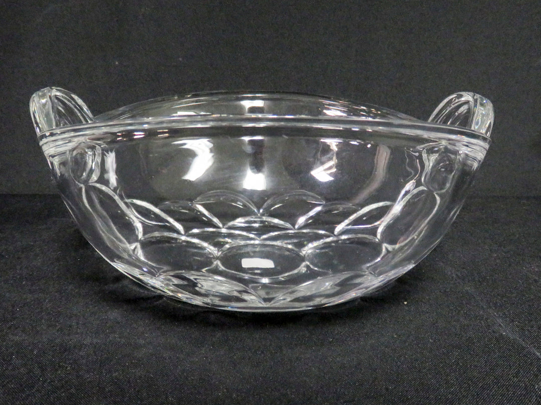 Bubble Bottom Crystal Serving Bowl