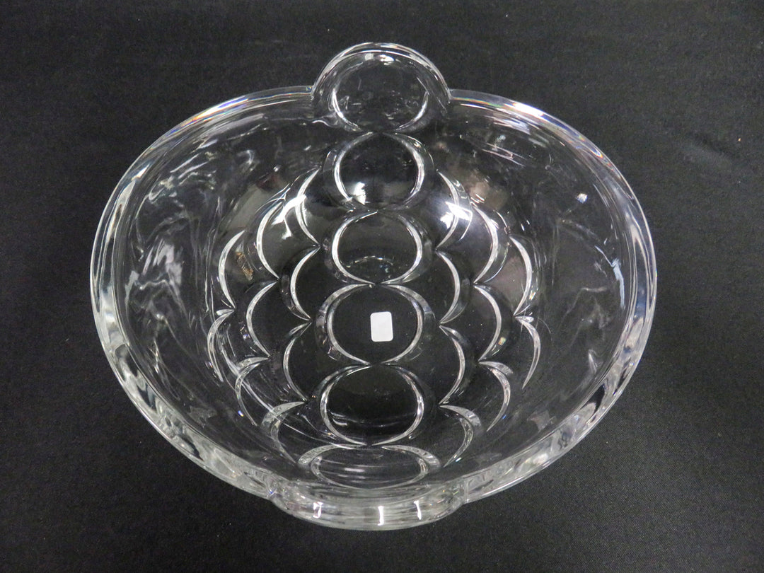 Bubble Bottom Crystal Serving Bowl