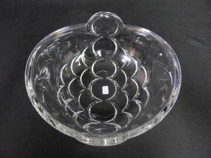 Bubble Bottom Crystal Serving Bowl