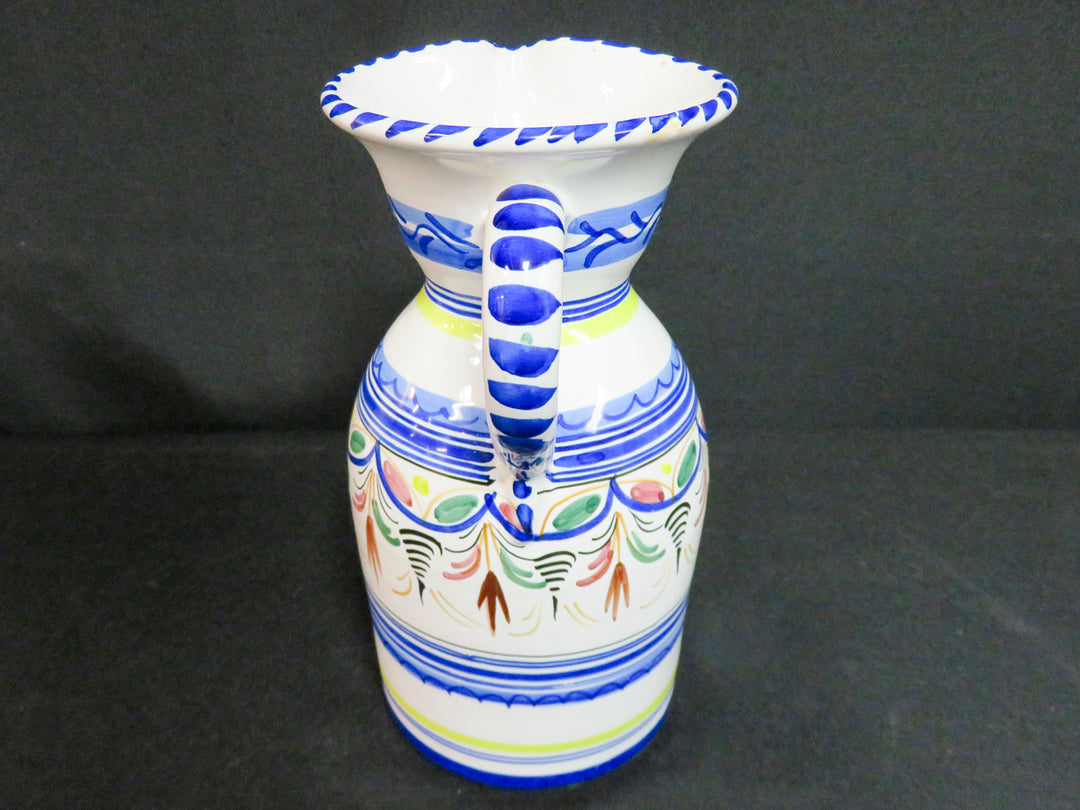 Hand Painted Pitcher